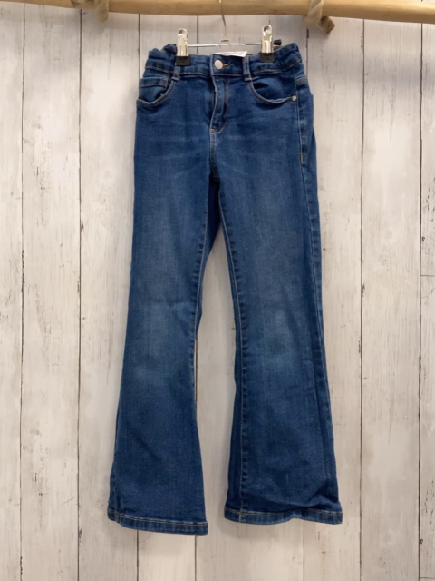 Okaidi  Hose  Gr. 122  blau Jeans Bund verstellbar 