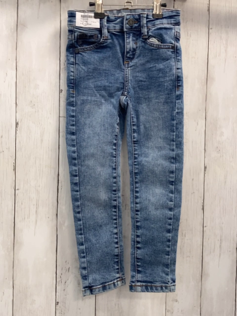 S´Oliver  Hose  Gr. 116  blau Jeans Bund verstellbar 
