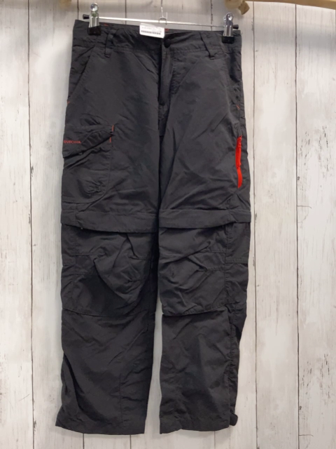 Decathlon  Hose  Gr. 122/128  grau Beine abtrennbar 