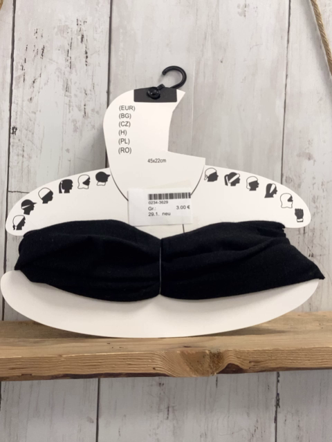 neu  Haartuch  schwarz 