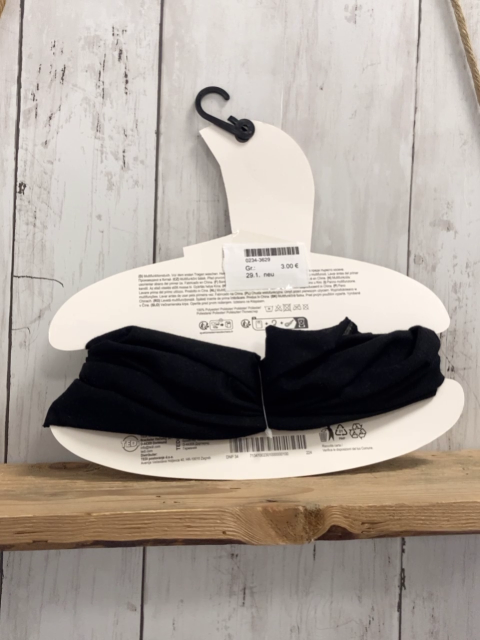 neu  Haartuch  schwarz 