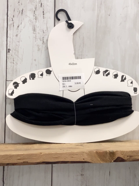 neu  Haartuch  schwarz 