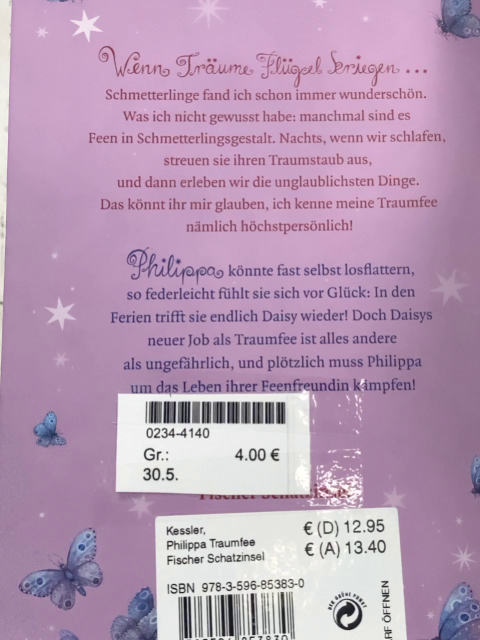   Buch Philippa und die Traumfee 