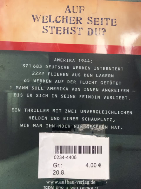  Buch Gefangen 