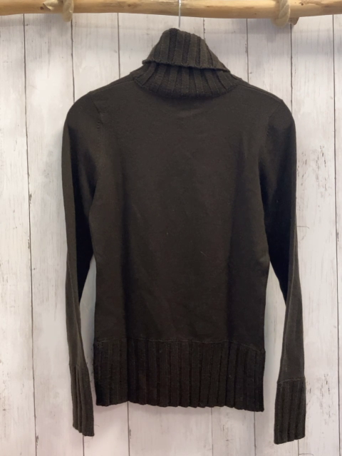 Esprit  Pullover Gr. S braun Strickrollkragen + -bund 