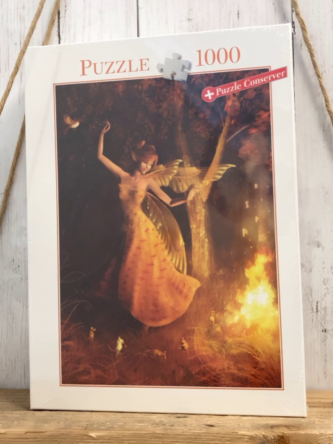 neu  Puzzle Gr. 1000  Feuertanz 
