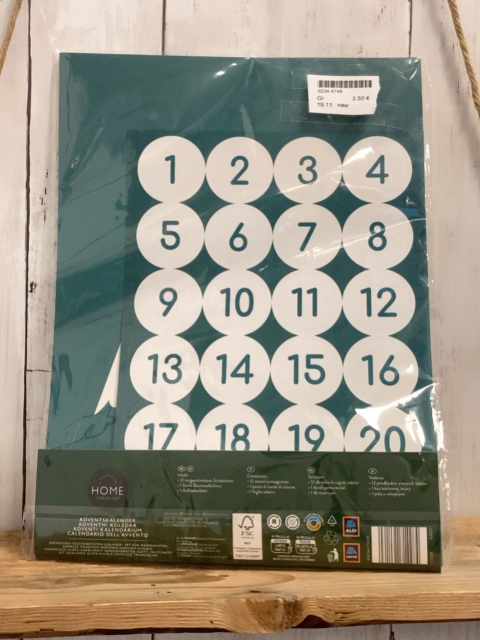 neu  Adventskalender  zum Basteln 