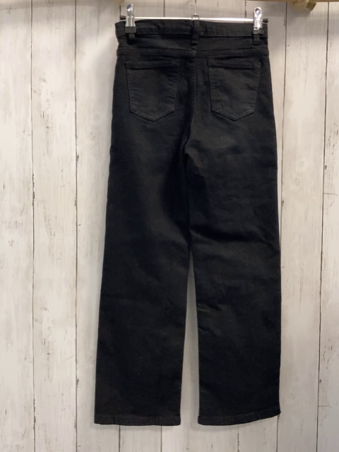  Hose Gr. 146  schwarz Jeans Bund verstellbar