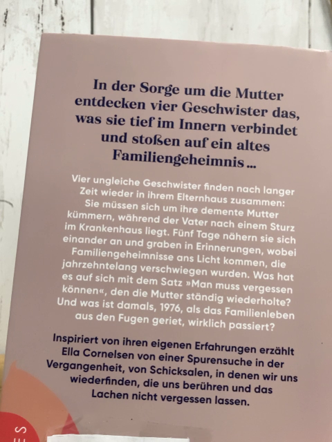  Buch Was uns bleibt ist jetzt