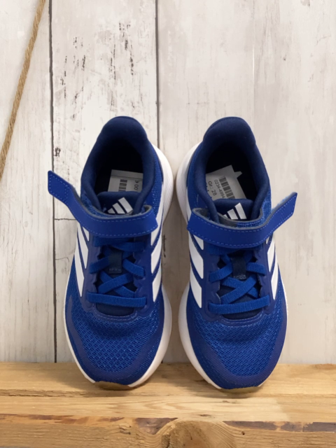 Adidas  Schuhe  Gr. 28  blau weiße Streifen weiße Sohle 