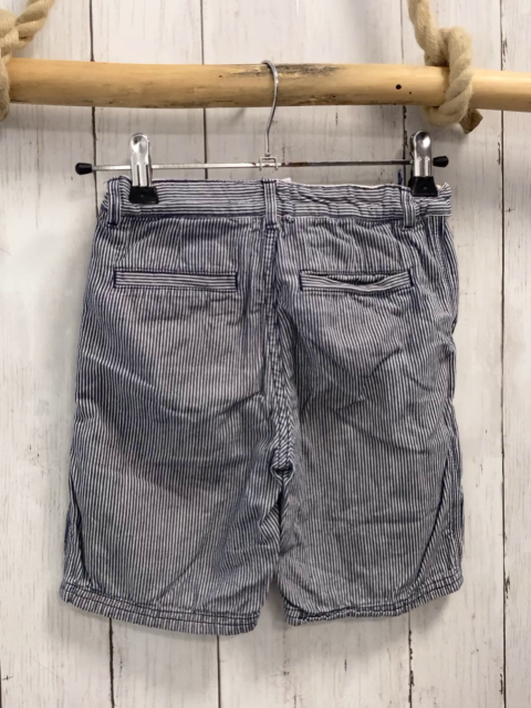 H&M  Shorts  Gr. 122  blau weiße Streifen Bund verstellbar 