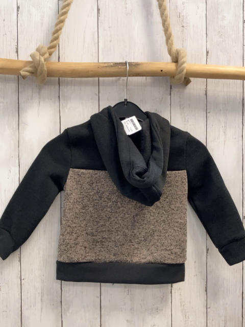 infinity Kids  Strickjacke  Gr. 92  grau + grau hellgrau meliert rotes Auto 