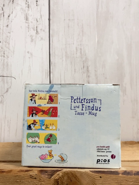 neu  Tasse  rot Pettersson & Findus 
