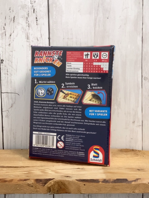 neu  Spiel Kannste Knicken 