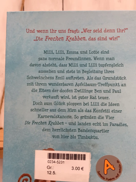   Buch Die Frechen Krabben 