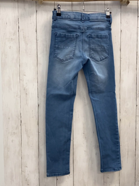 Hema  Hose  Gr. 140  blau Jeans Bund verstellbar 
