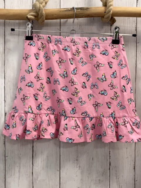 neu Rock Gr. 122  rosa Schmetterlinge