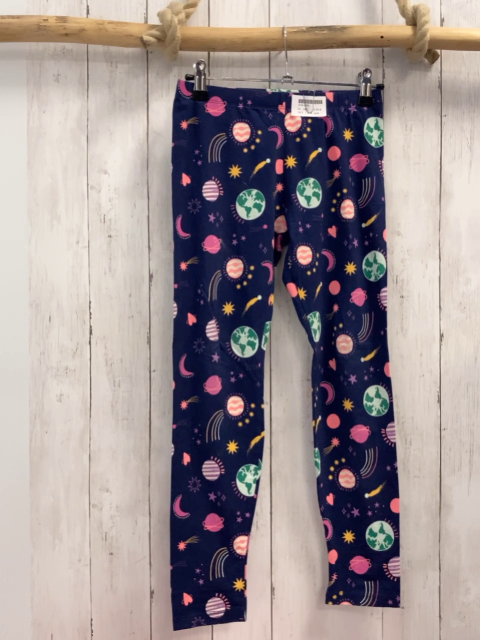 Cat & Jack Leggings Gr. 146  blau bunte Planeten