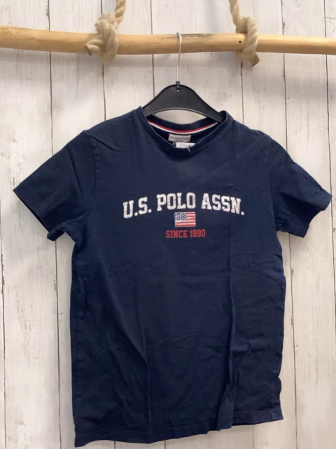 US Polo Assn  T-Shirt  Gr. 152  blau Schrift 