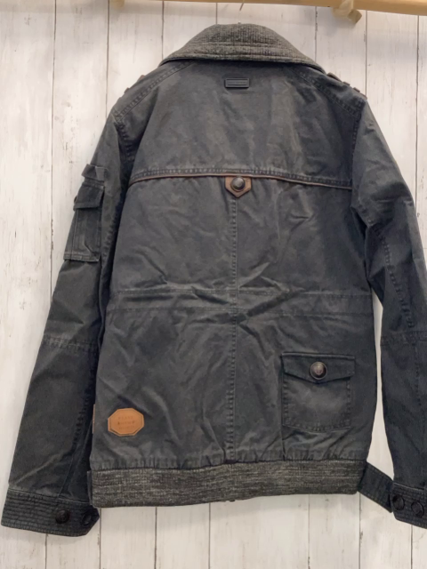 Naketano Jacke Gr. M grau Strickbund