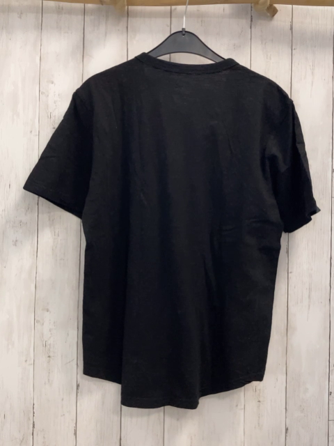 GAP T-Shirt Gr. S  schwarz Knopfleiste 