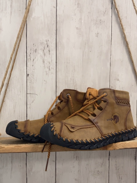 Geaino Schuhe Gr. 42  braun schwarze Sohle