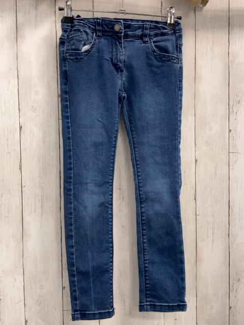   Hose  Gr. 122  blau Jeans Bund verstellbar 