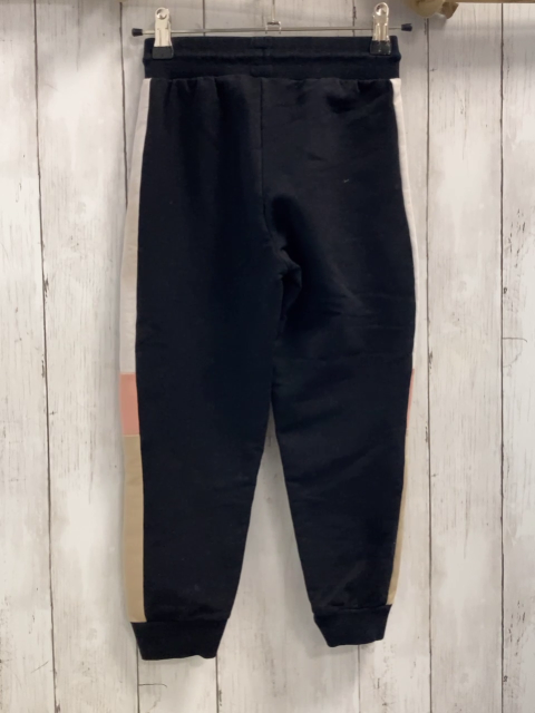 Hummel  Jogginghose  Gr. 116  schwarz beige lachs creme Seitenstreifen 