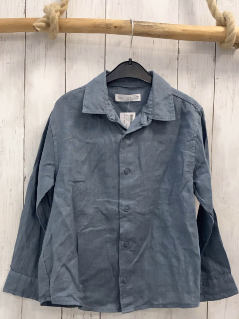 zara Hemd Gr. 122  blau