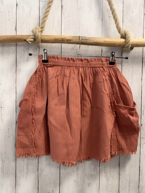 zara Rock Gr. 164  lachs Kordel Falten