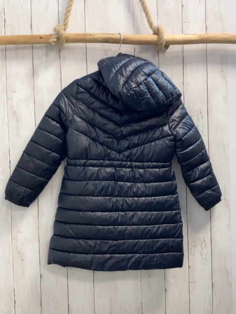 zara Mantel Gr. 134  blau gesteppt