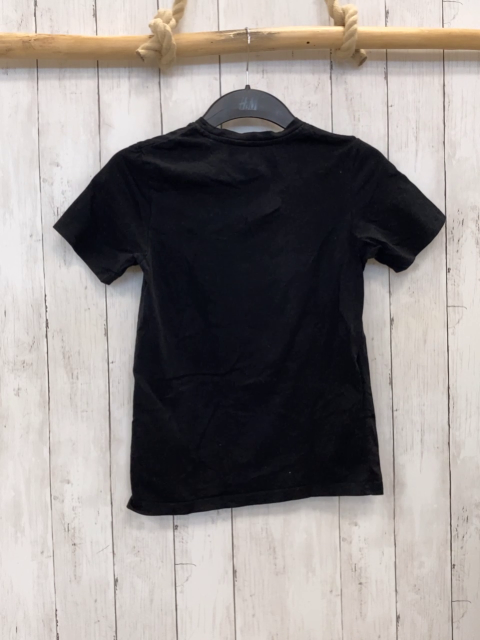 Jack & Jones  T-Shirt  Gr. 146  schwarz hellgrau schwarz hellgrauer Druck weiße Schrift 