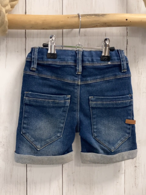 Name it  Shorts  Gr. 104  blau Jeans Umschlag Bund verstellbar 