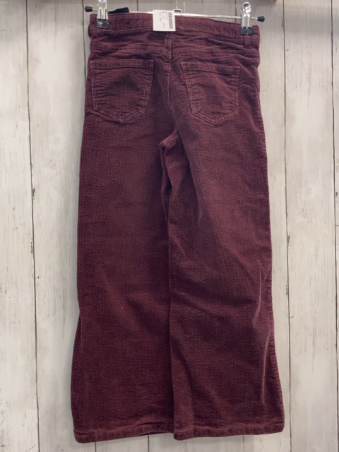 H&M Hose Gr. 122  brombeere Kord Bund verstellbar