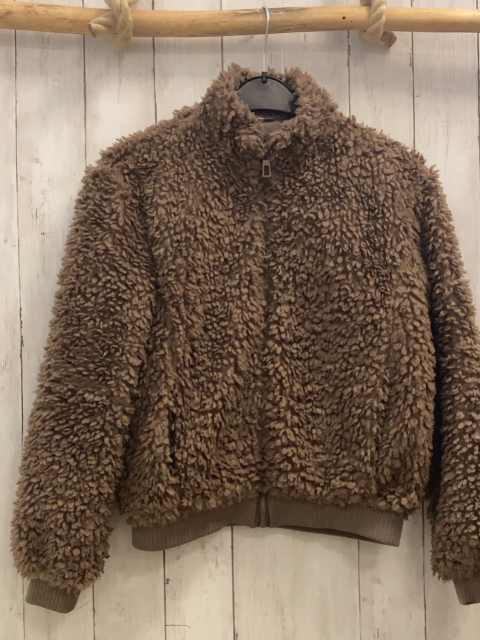 Only  Plüschjacke  Gr. 158  braun 