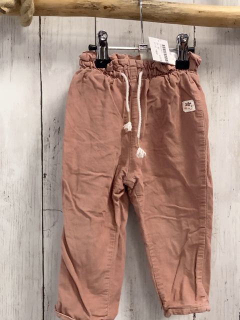 H&M Hose Gr. 80  rosa Kord Kordel