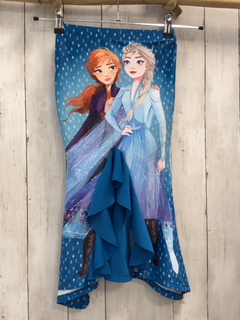   Rock Gr. 122/128  petrol Anna und Elsa 