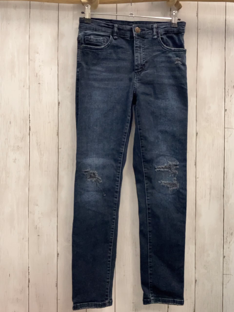 Zara  Hose  Gr. 152  blau Jeans Bund verstellbar  