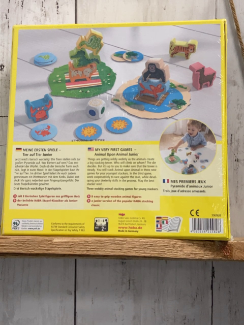 neu Haba  Spiel Tier auf Tier Junior