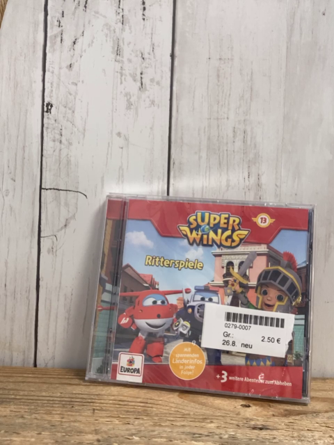 neu  CD  Super Wings Ritterspiele 