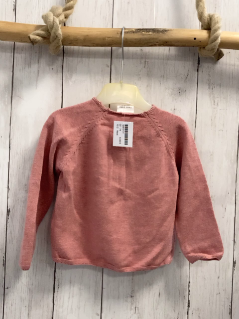 Next  Strickjacke  Gr. 74  rosa gestickte Blumen 