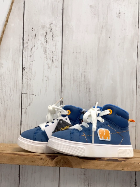 neu Elefanten  Schuhe  Gr. 21  helblau weiße Schnürsenkel + Sohle 