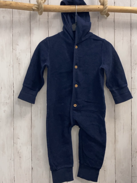   Overall Gr. 86  blau Kapuze 