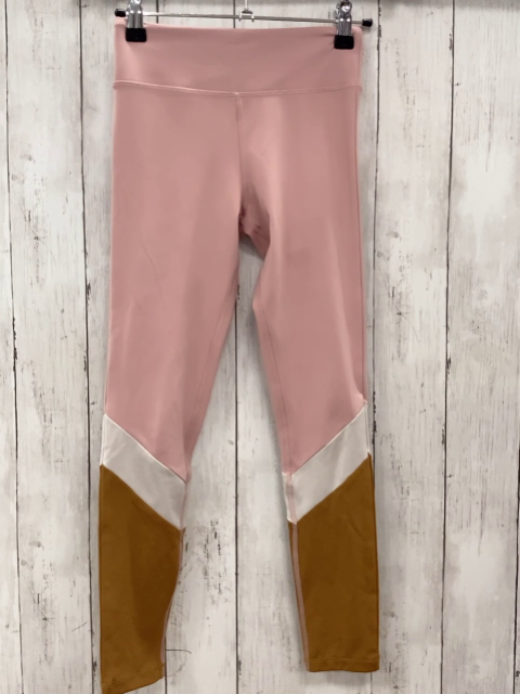 H&M  Sportleggings  Gr. 134/140  rosa ocker weiß 