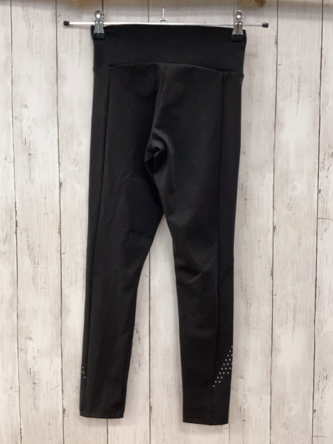 Zara  Sportleggings  Gr. 140  schwarz weiße Streifen + Dreiecke 