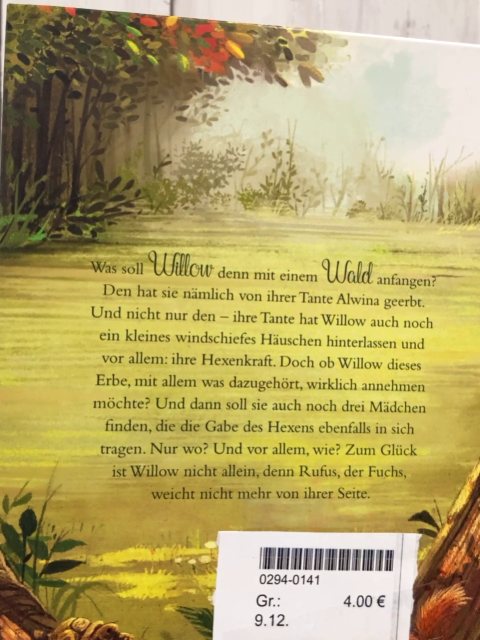   Buch Ein Mädchen namens Willow 