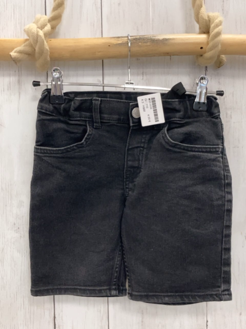 H&M Shorts  Gr. 110  schwarz Jeans Bund verstellbar 