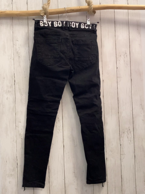 LeeYoJeans  Hose  Gr. 44  schwarz jeans weiße Schrift 