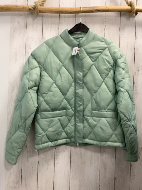   Jacke  Gr. 38  mint Rauten gesteppt