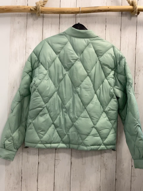   Jacke  Gr. 38  mint Rauten gesteppt
